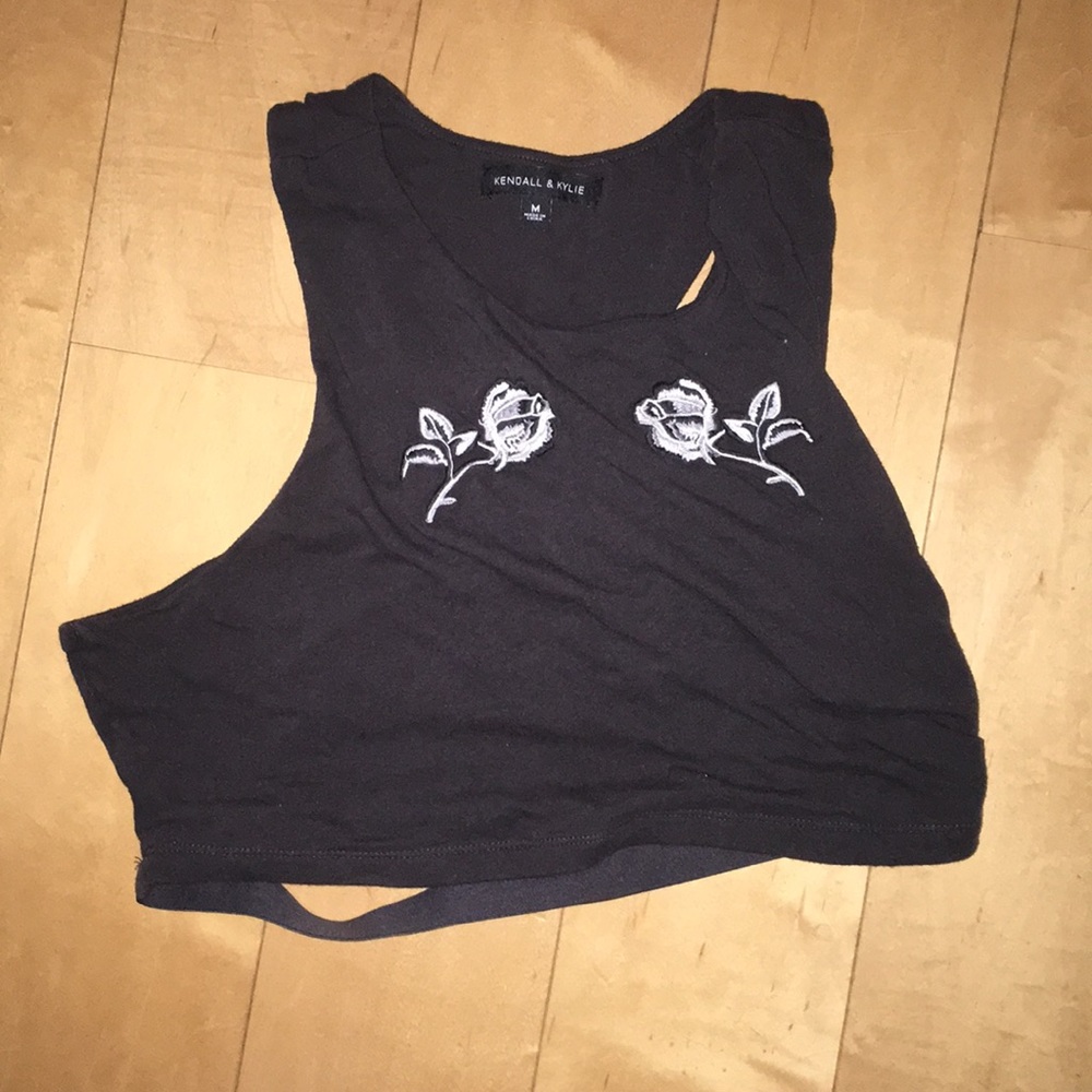 Black Halter Top